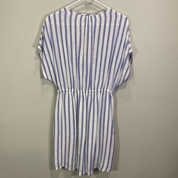 Rails Charlotte grenadines stripes tie print dress beachy boho - Picture 7 of 13